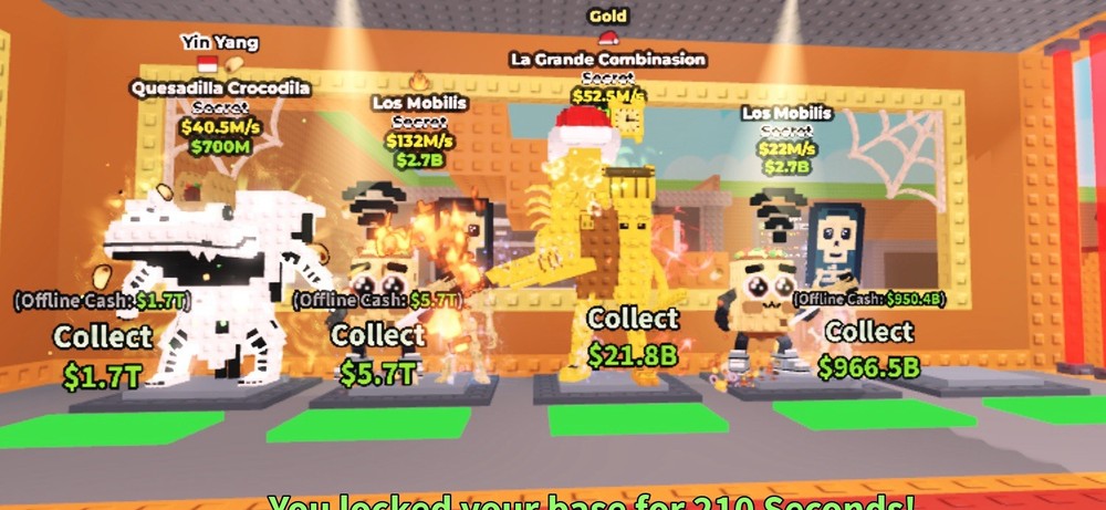 Full base of different brainrots FAST DELIVERY