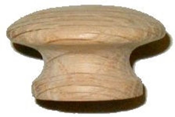 1-1/2" Side Grain Oak Knob