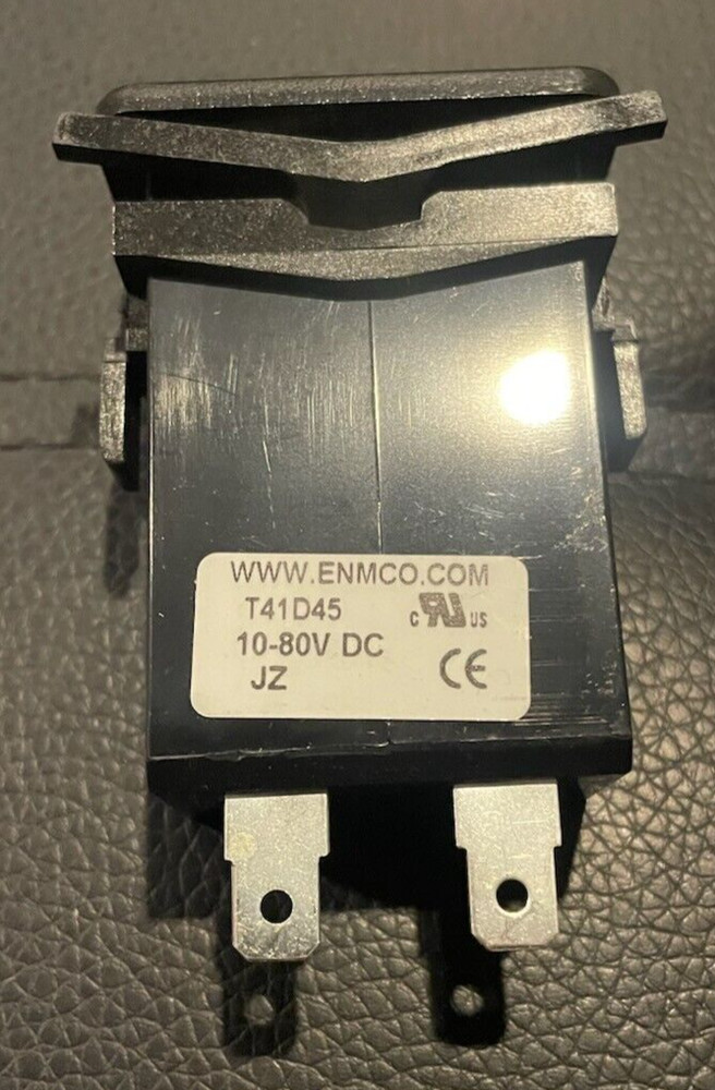 Enm T41d45 Dc Hour Meter,6-Digit,Flush Rectangular NEW