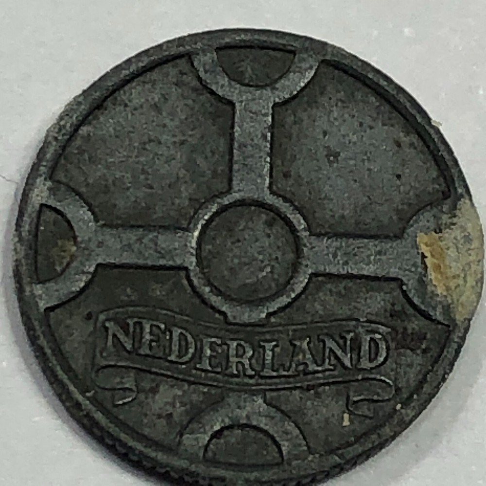 1942 Netherlands One Cent Foreign Coin #2467