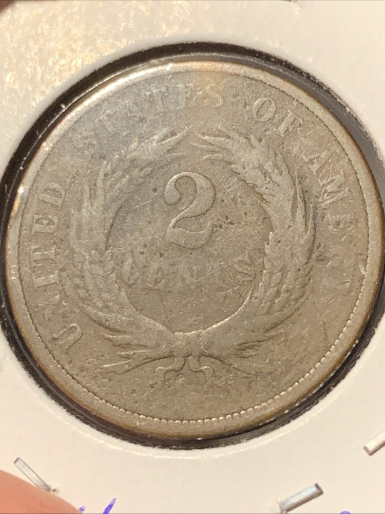 1867 Two Cent Piece ~ Very Nice Type Coin ~