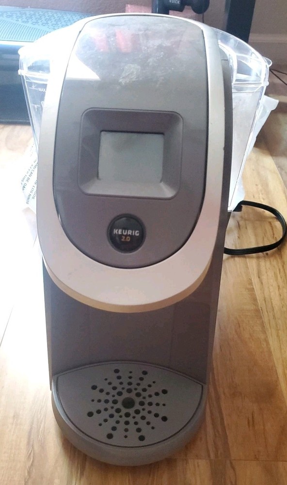 Keurig 2.0 Coffee Maker Model K200 Plus K Cup Grey