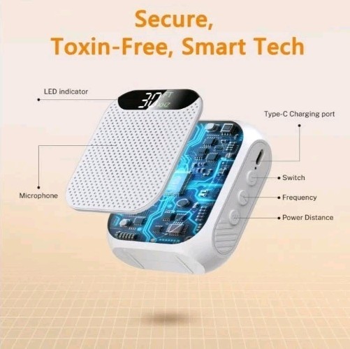 MALOK Anti Barking Devices - 30FT Effective Range, 3 Adjustable Modes, 2025...