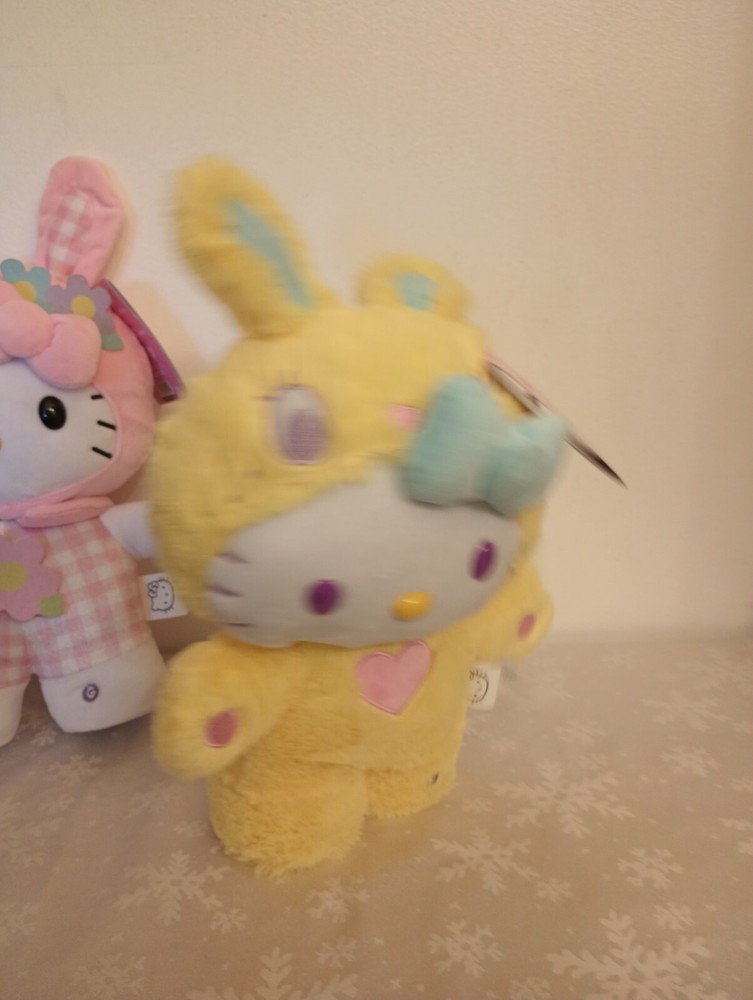 Hello Kitty Easter Animated Musical Side Stepper Greeter Set Of 2