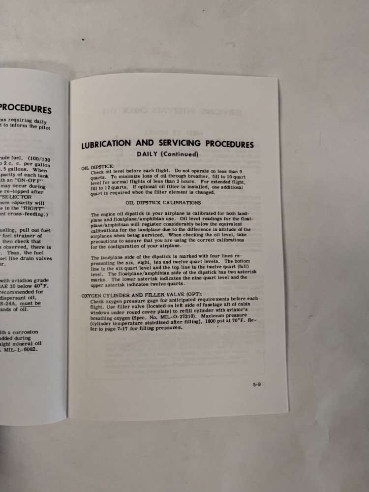 Cessna 1973 Model A185F Skywagon Owner's Manual-Copy