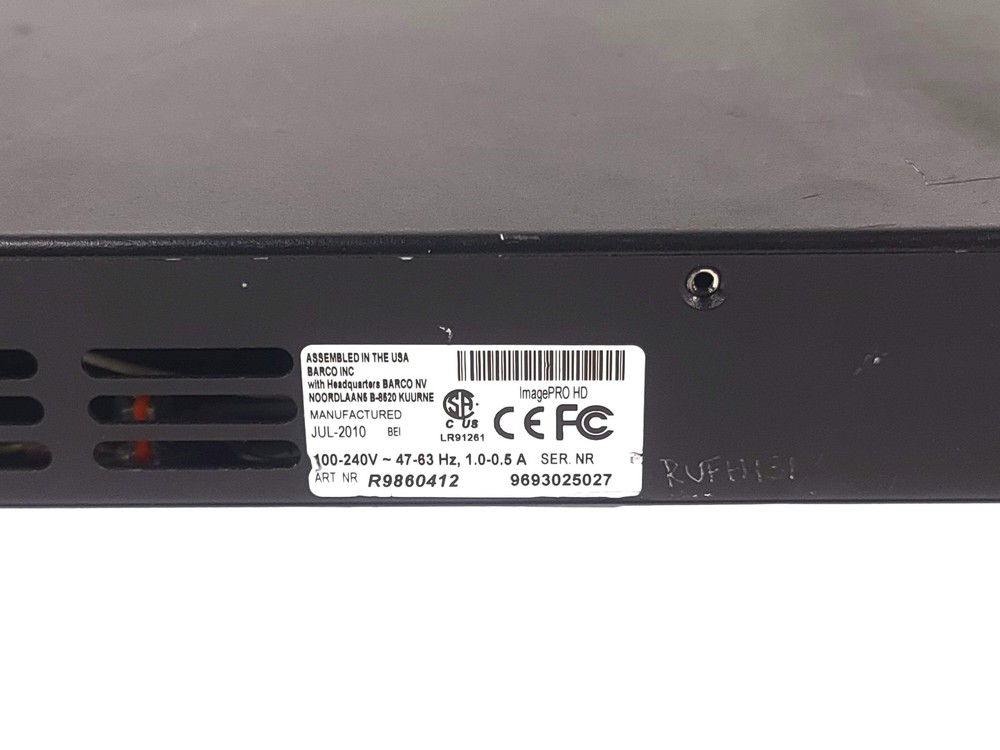 Barco R9860412 ImagePro HD Multi-Format Processor(C2023-28)