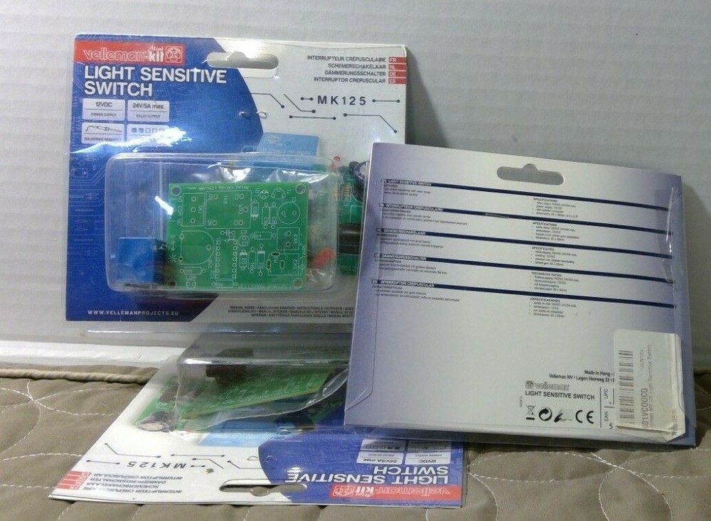 Velleman Kit MK125: Light Sensitive Switch