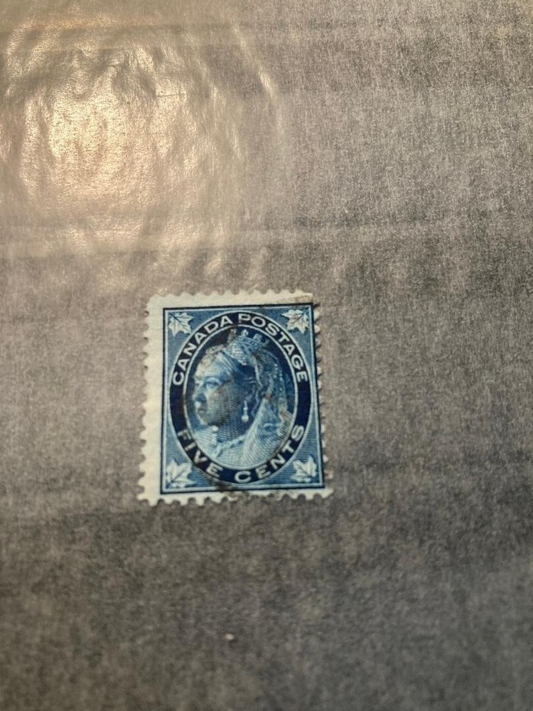 Canada Stamp 70 Queen Victoria Maple Leaf Issue Used