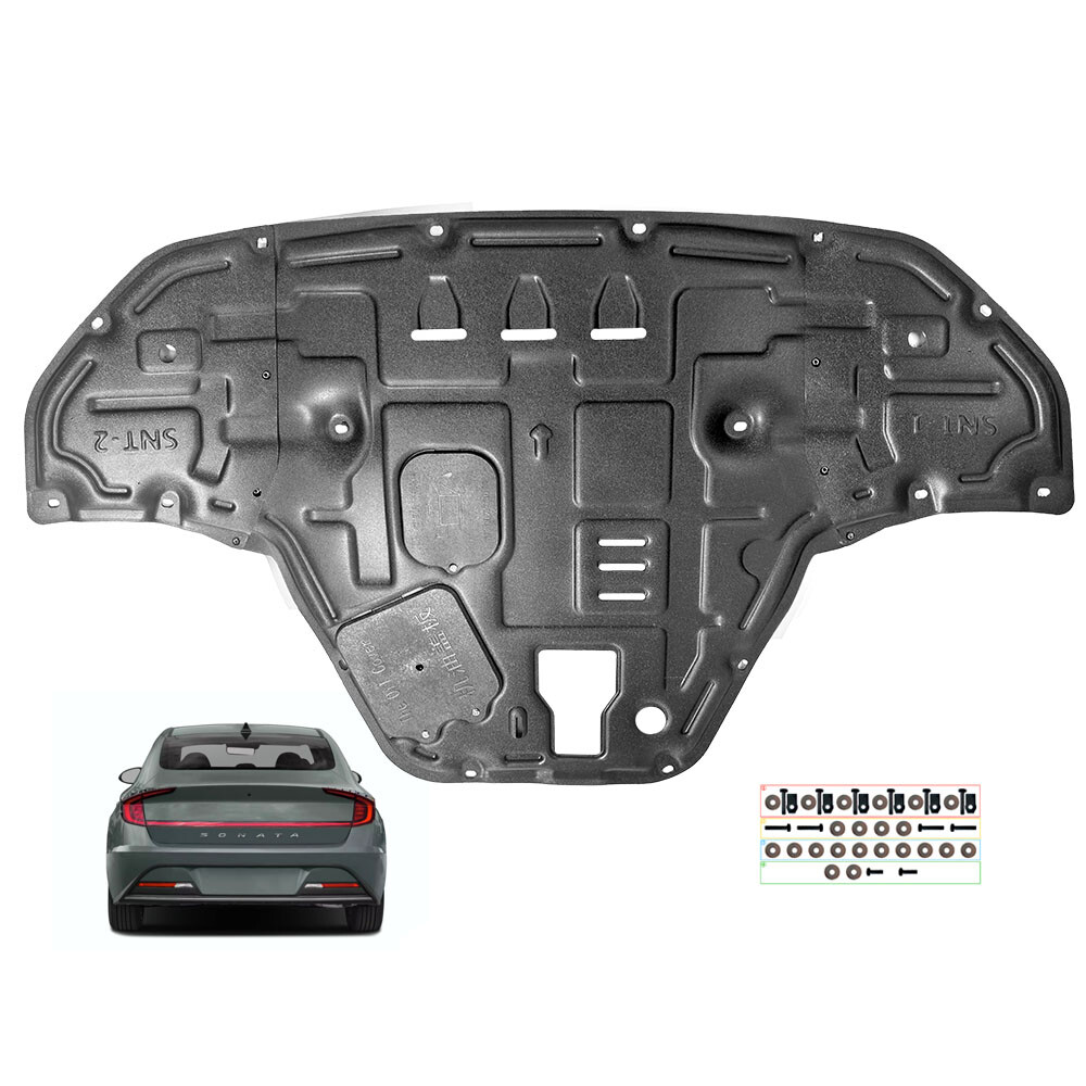 Front Engine Motor Splash Guard For Hyundai Sonata 2020-2023 Engine Shield