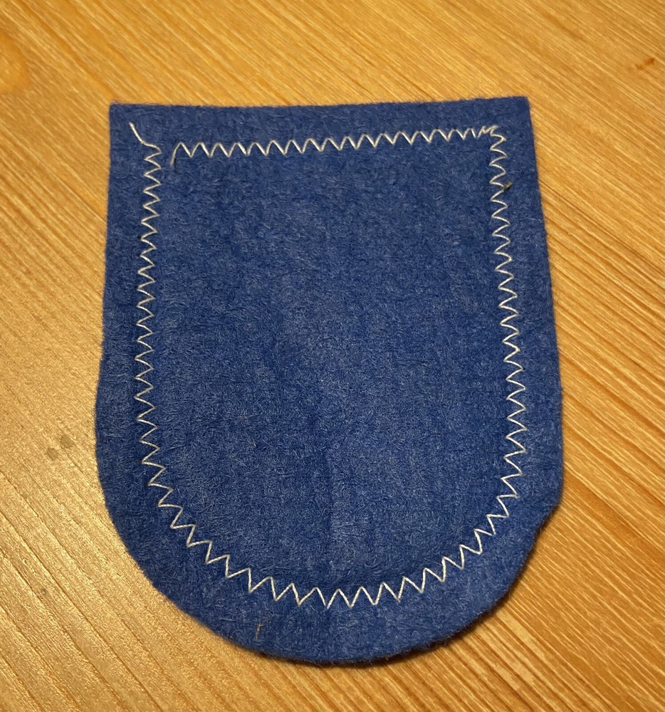 Vintage OBERSTDORF Ski Patch - Germany - Blue
