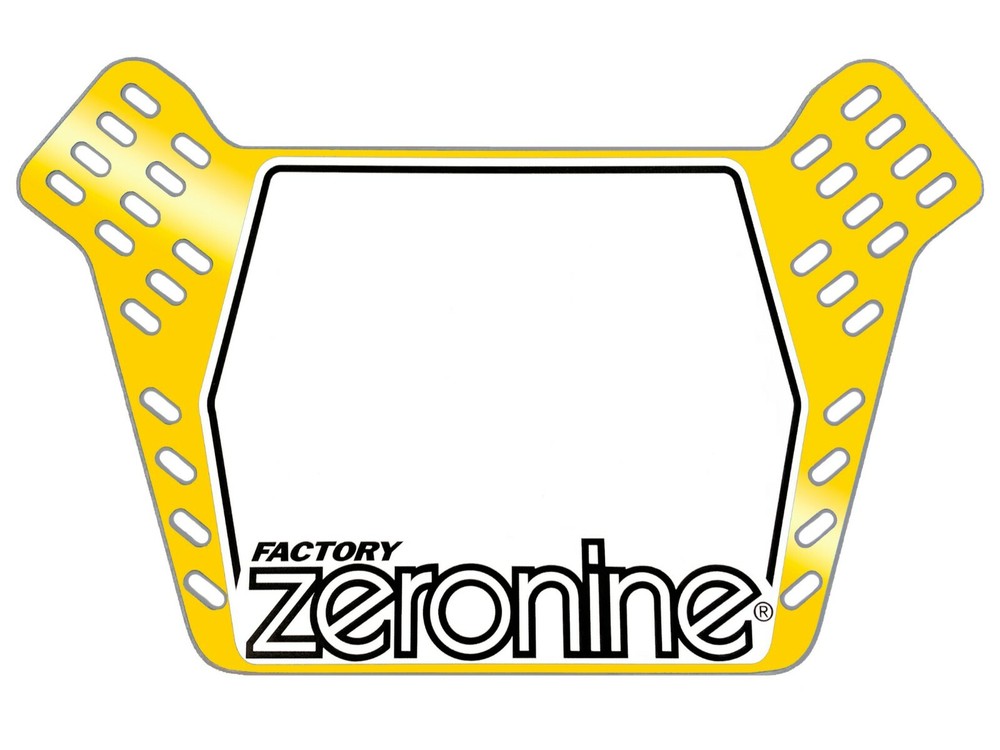 ZeroNine "Airflow Pro" BMX Numberplate