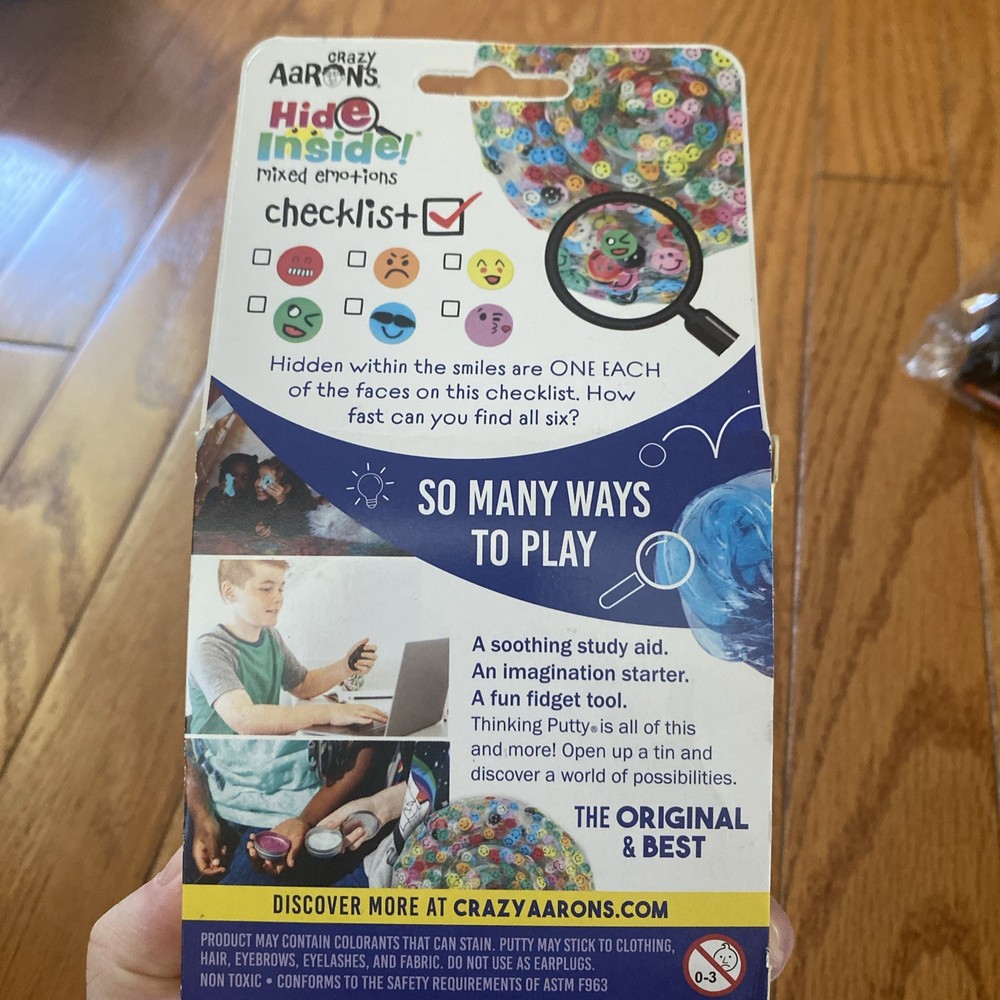 Aaron's Crazy Thinking Putty - Mixed Emotions Multicolor