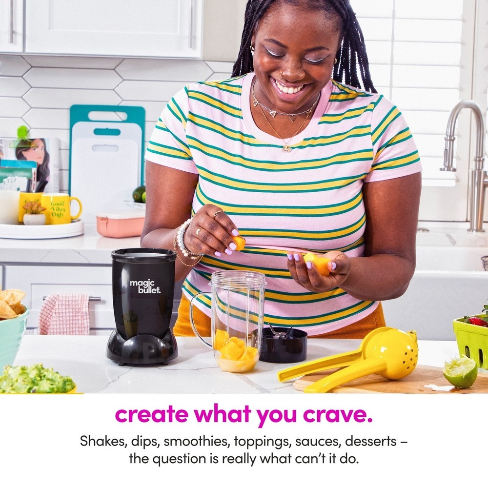 4 Piece Personal Blender Fast Versatile Easy Use Sauces Dips Drinks Snacks New