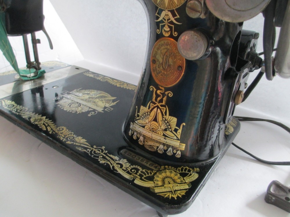 Smooth Working 1930 Singer Sphinx Sewing Machine Ser# AD038464