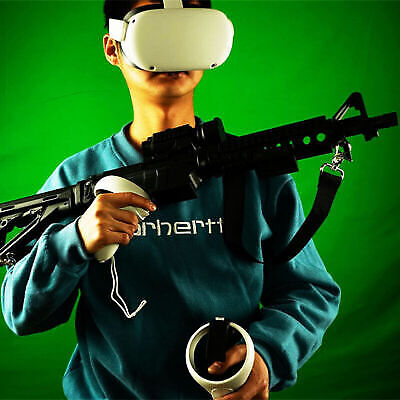 VR Headset Controller Double Handle Magnetic Bracket vr game shooting Gun Mount