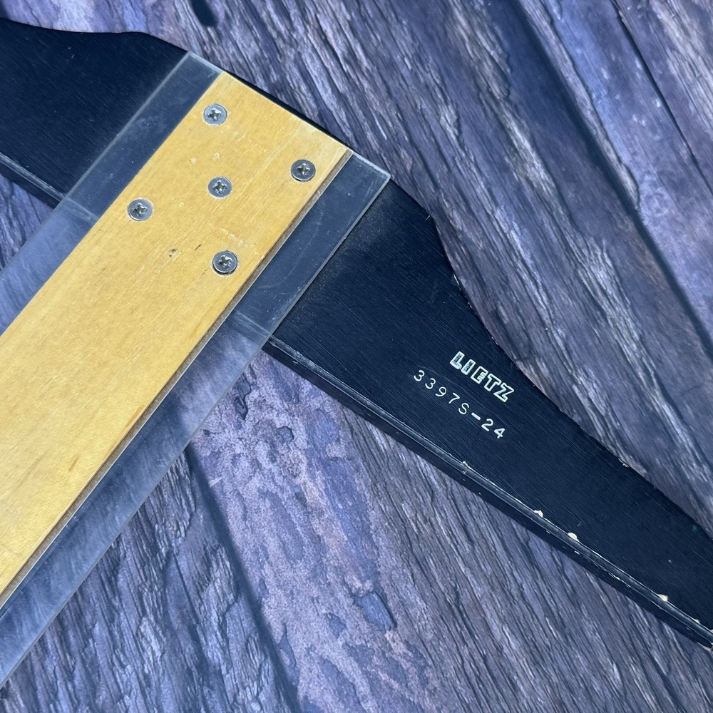 Vintage Wood T-Square Drafting Tool Architectural