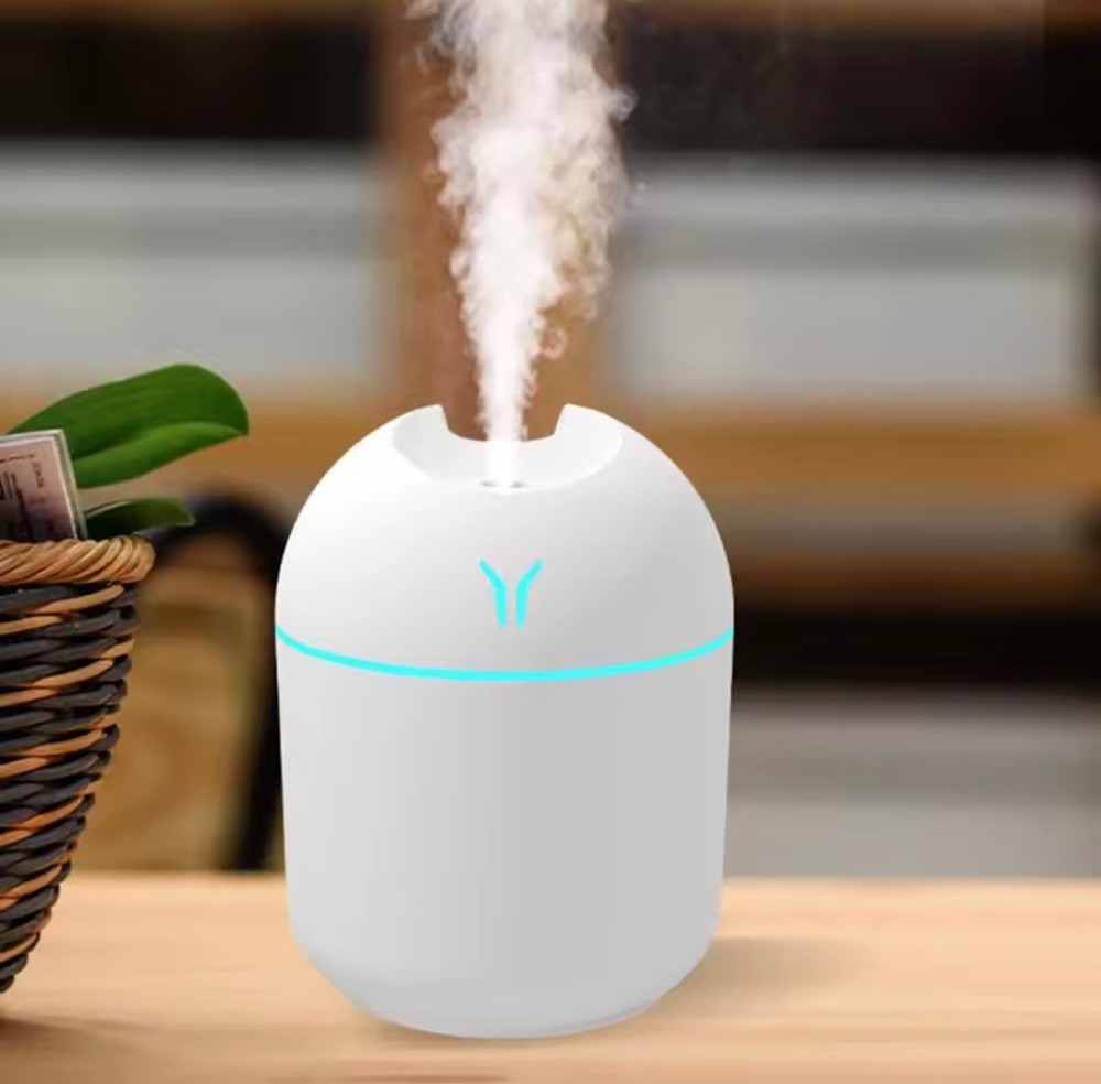 Mini USB Portable Air Humidifier Aroma Diffuser LED Mist Maker Quiet Home Office