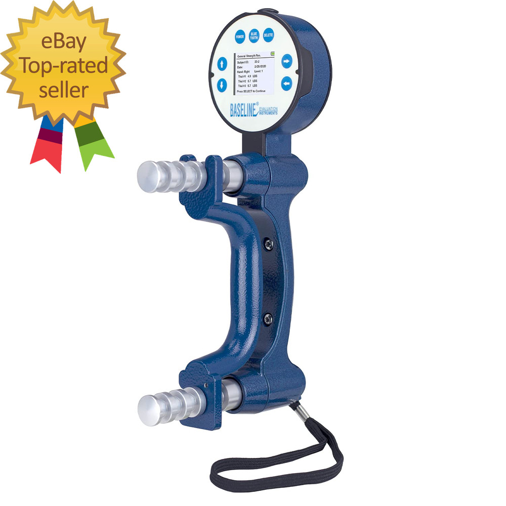 BIMS Digital 5-Position Hand Dynamometer for Grip Strength Testing and Evaluatio