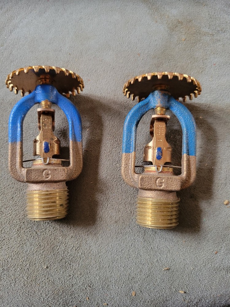 2 Brass Fire Sprinkler Head 1/2 Inch
