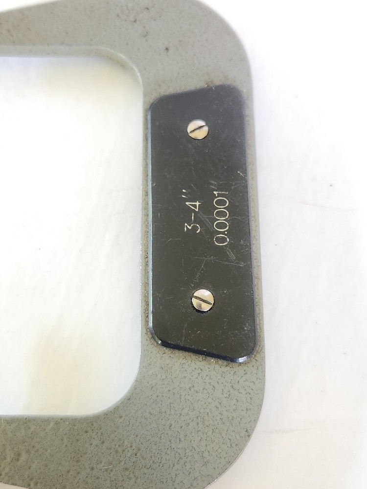 3 - 4 " Outside MICROMETER .0001 "