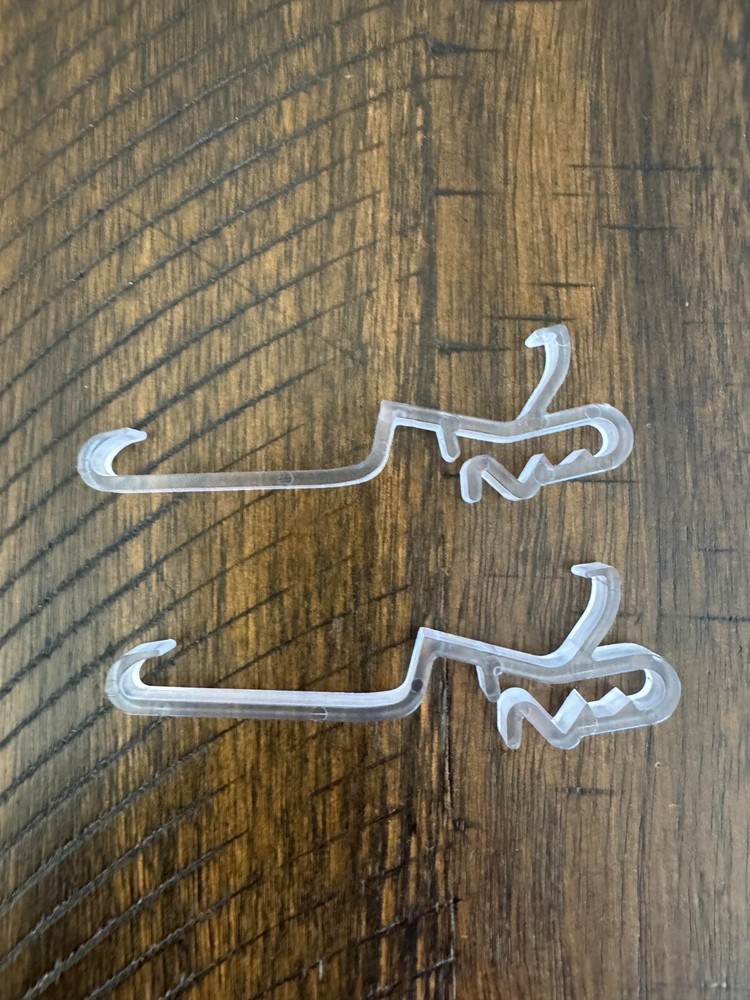 Hunter Douglas 2" Wood Blind valance clips (2)