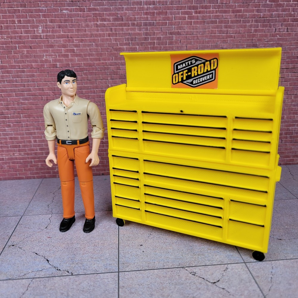 MORR Tool Box 1/18 Scale Garage Display Diorama Accessory