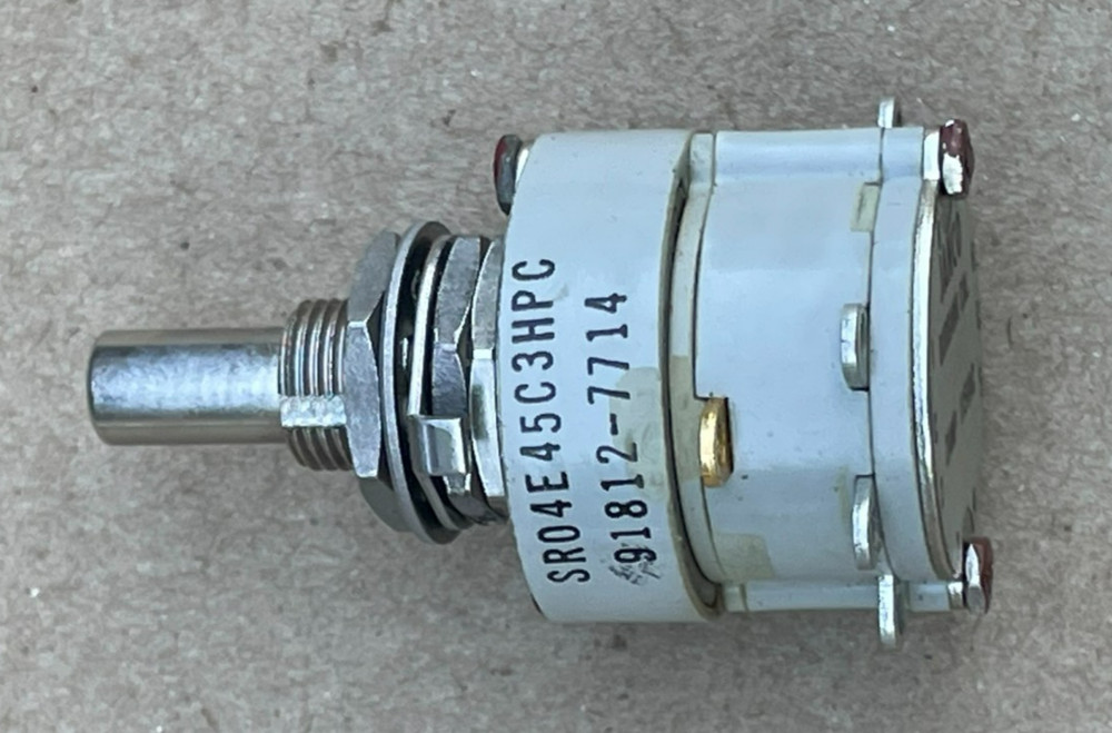 JANCO SR04E45C3HPC Rotary Switch 2Amp 115Vac