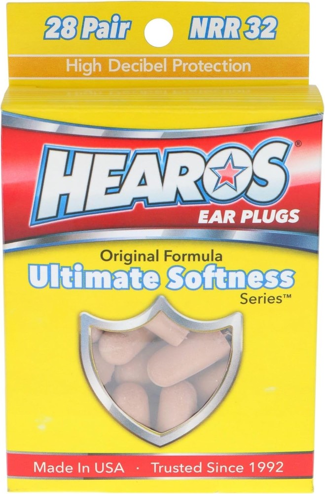 HEAROS Ultimate Softn Series Ear Plugs 28 Pair