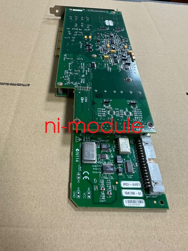 National Instruments PCI-4401 multi-function IO capture card Used