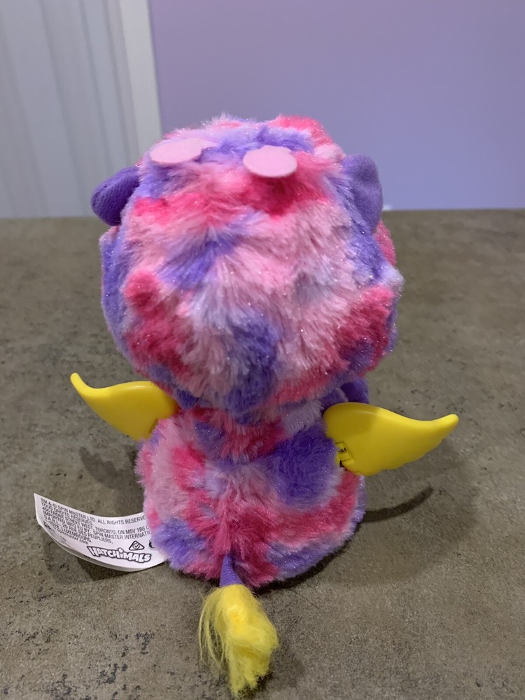 Hatchimals Interactive Pink Figure 19110 Dragon Spinmaster Winged Tested