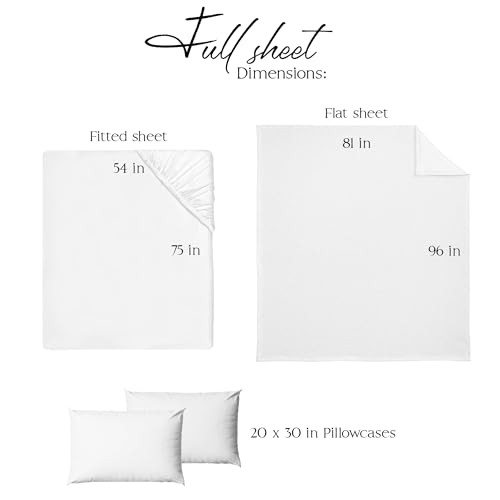 Ashford Bedding Set Full Optical White