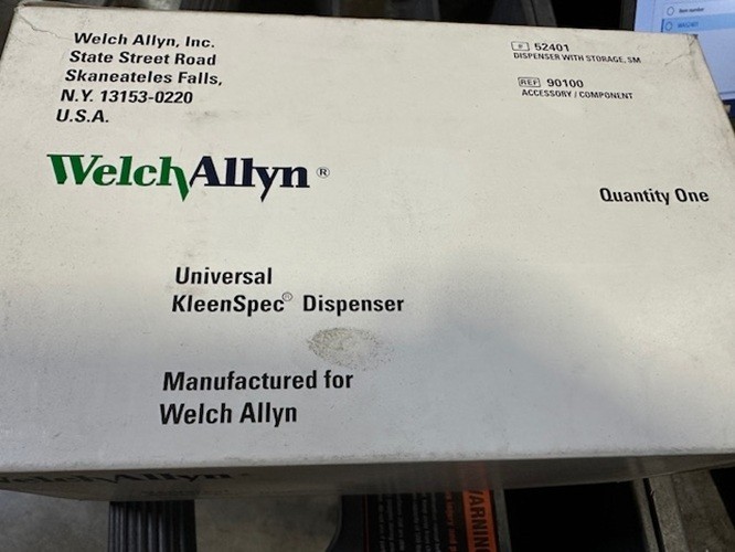 Welch Allyn KleenSpec Dispenser Each