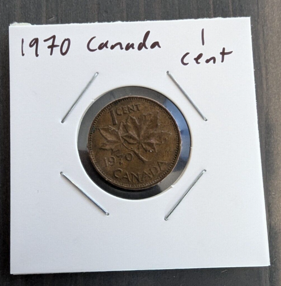 1970 Canada - 1 Cent - Queen Elizabeth II