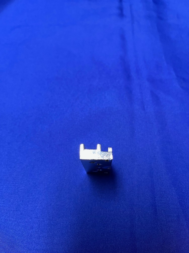 Locking Nut Wide Silver Base for an Electric Guitar