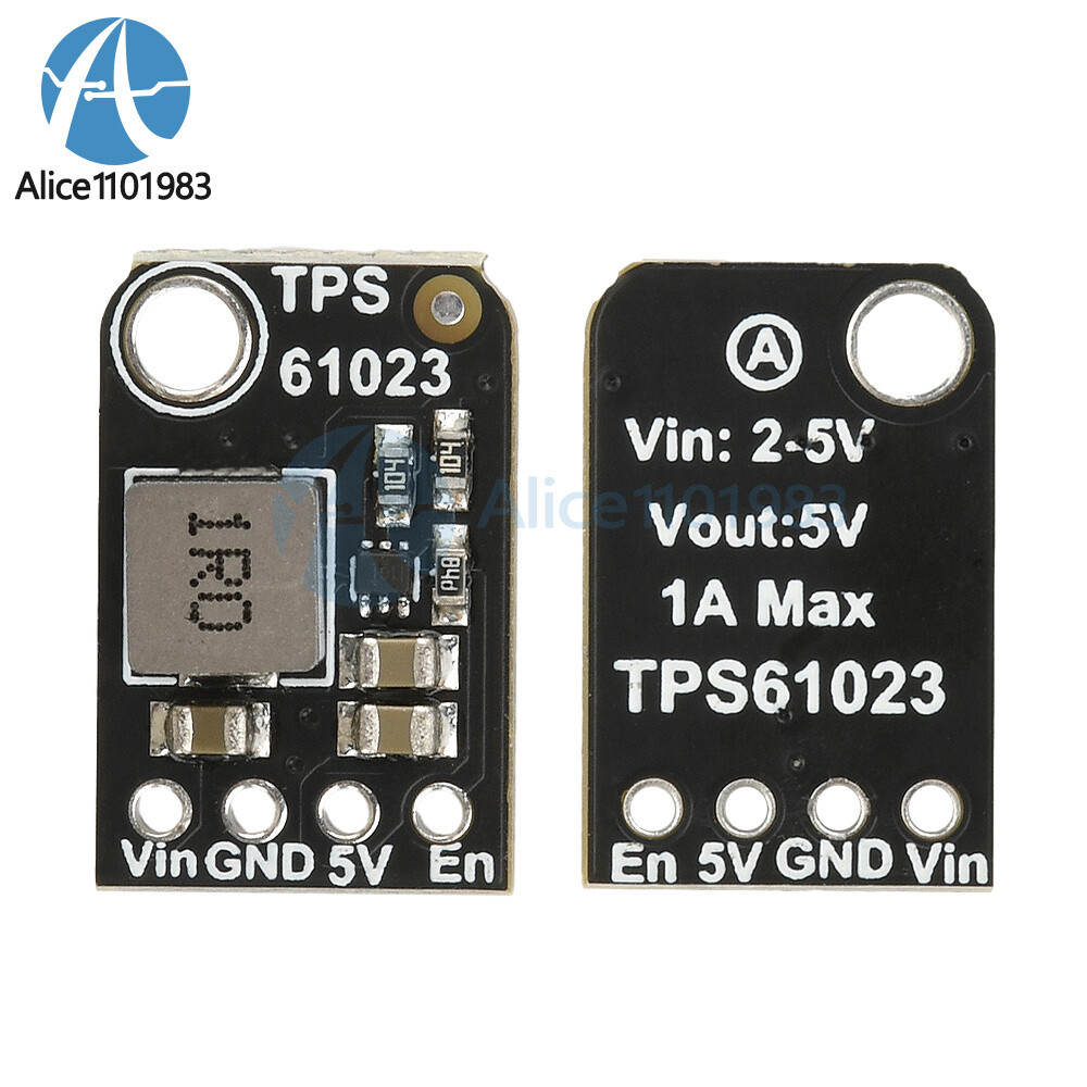 TPS61023 Mini Boost Module 5V1A Boost Regulator Voltage 2-5VDC to 5V Boost Board