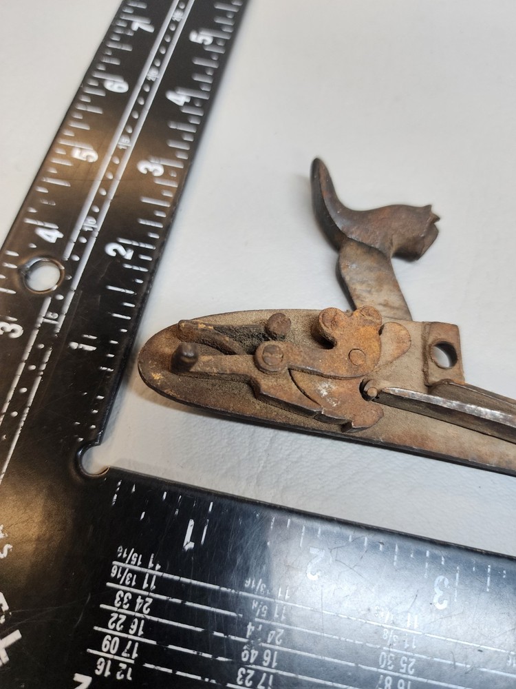 19th Percussion Lockplate Hammer Engraved Ornate