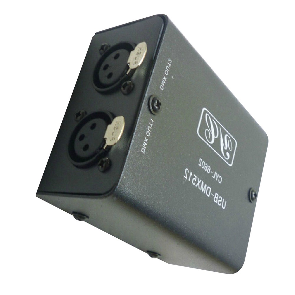 512-Channel USB to DMX512 LED light DMX-Stage Lighting Controller LAMP dimmer PC