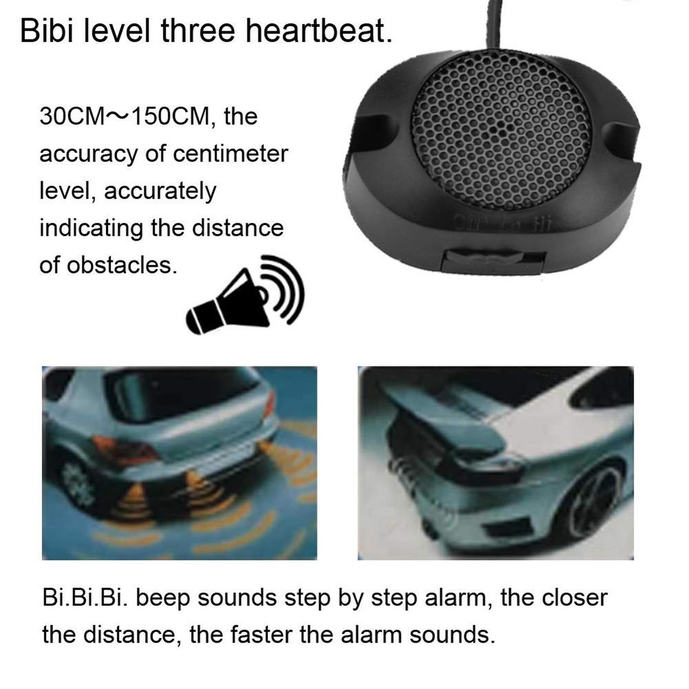 Car Reverse Backup Parking Sensor Radar System, Car Parking Sensor ... Fast Ship