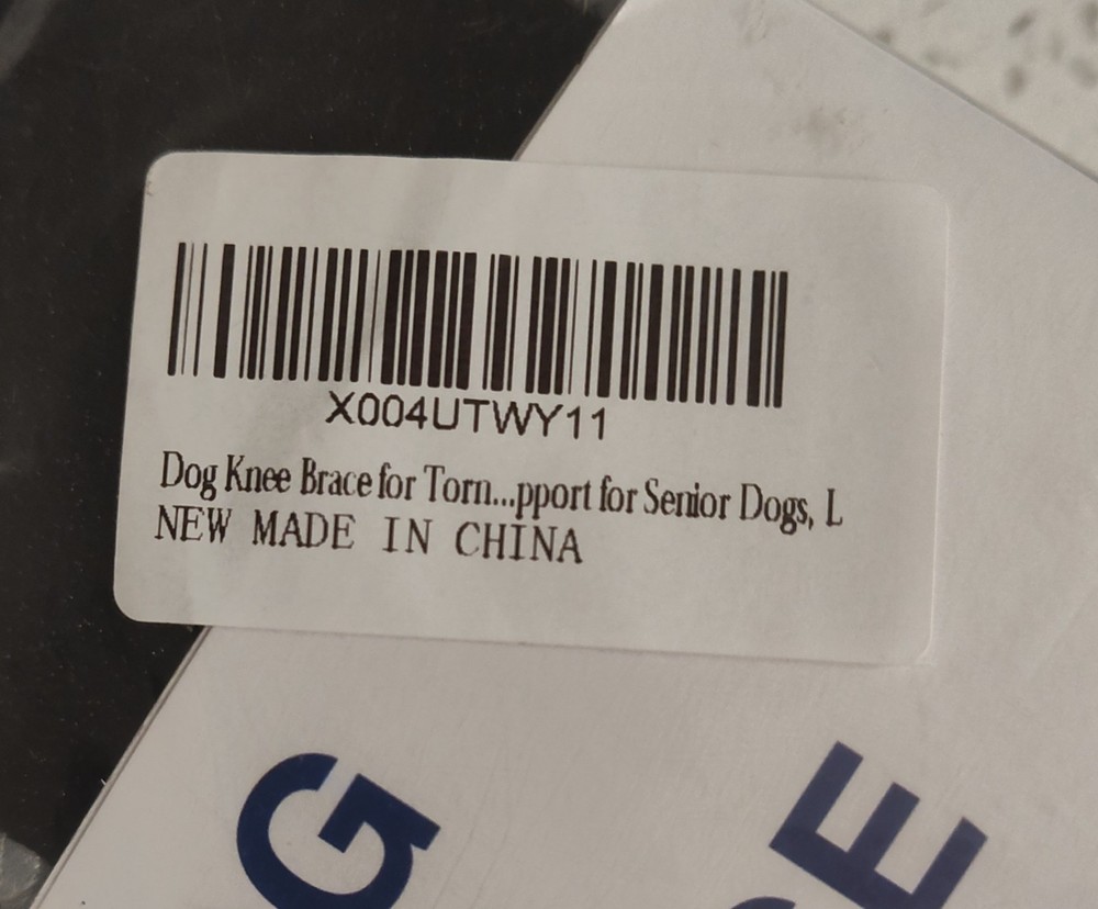 LISPOO Dog ACL Brace - Large