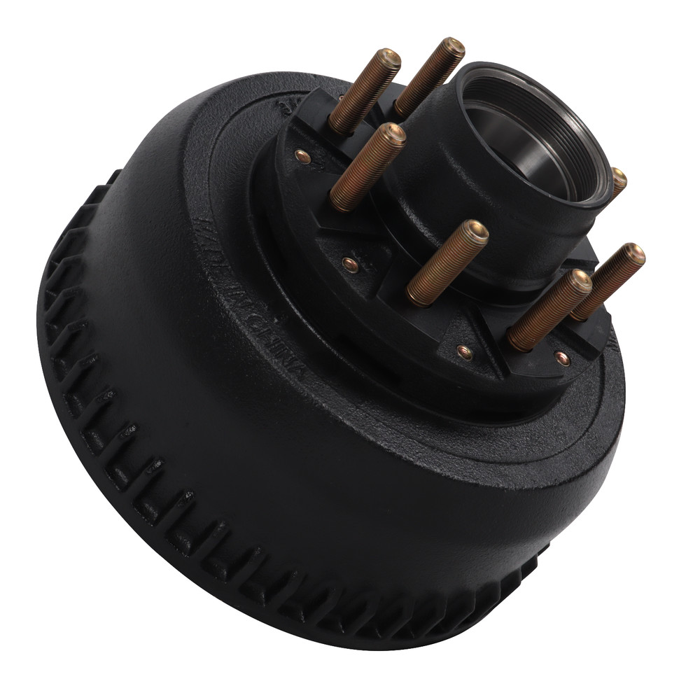 M-Parts Hub Brake Drum 12-1/4x3-3/8" 10K GD 13G Trailer Axle 9-123 8-415 10,000#