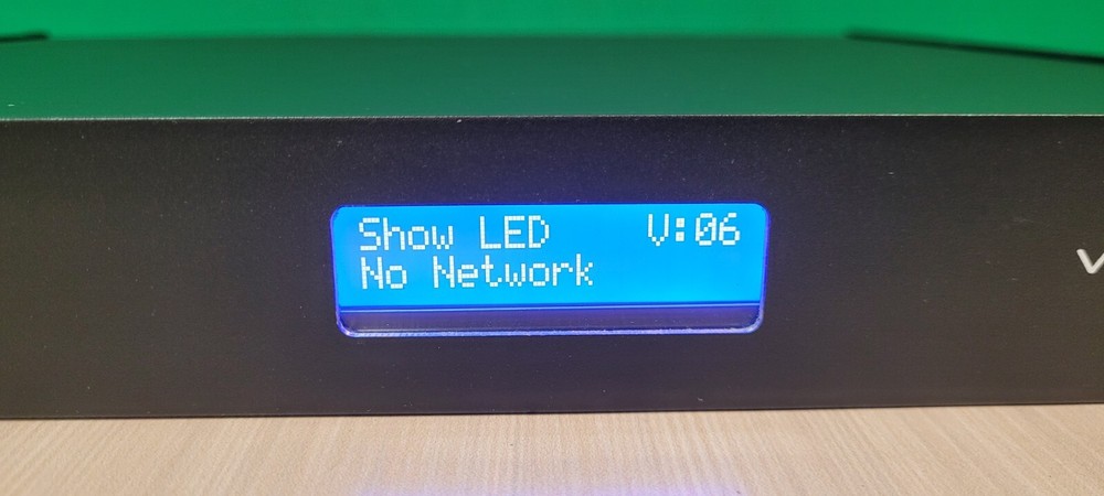 ShowLED V-Box MKII LIGHT STAGE LIGHTING CURTAIN CONTROLLER POWERS ON