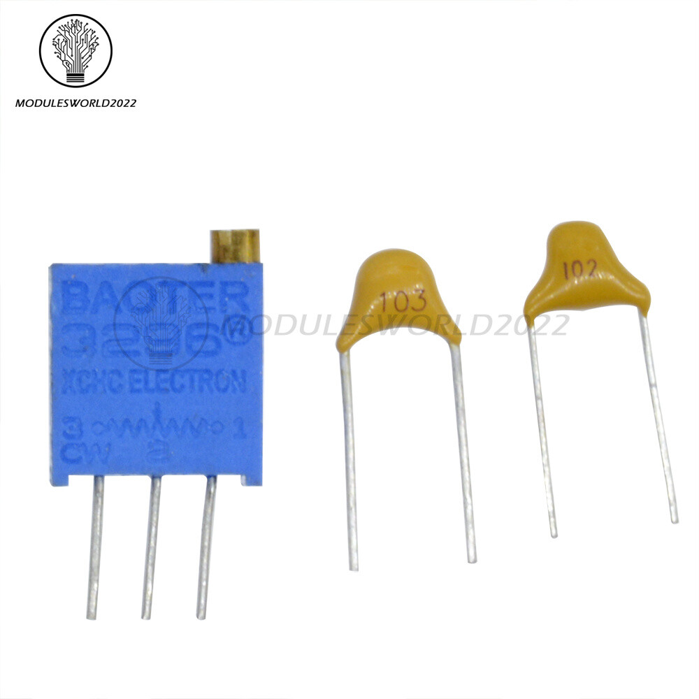 ICL8038 Monolithic Function Signal Generator Module DIY Kit Sine Square Triangle