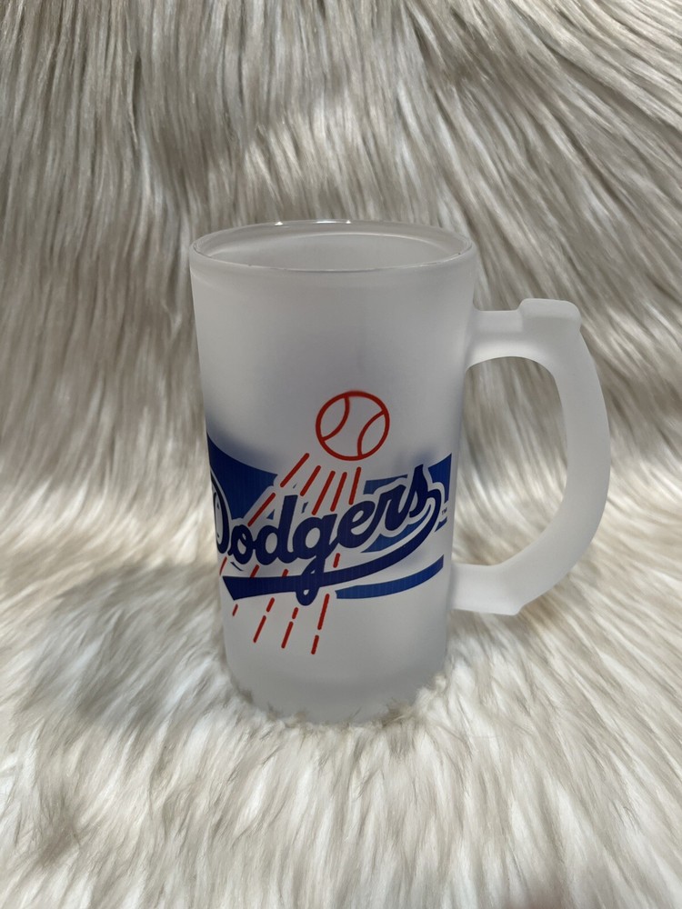 Dodgers 16oz. Frosted Beer Mug