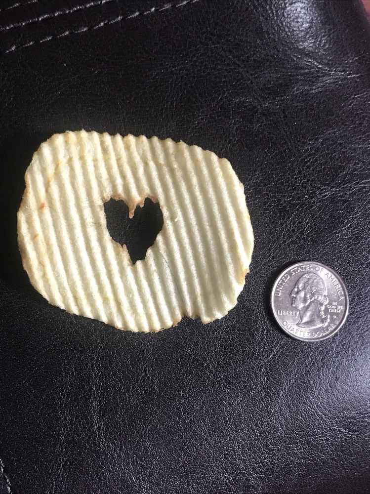 Ruffle Love Potato Chip Heart