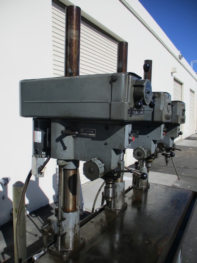 Clausing 3 Spindle Gang Drill