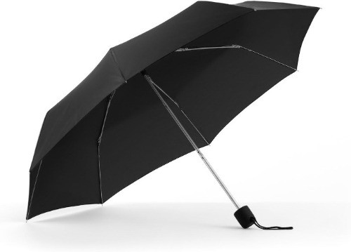 Umbrellas Rain Essentials Manual Compact Black One Size