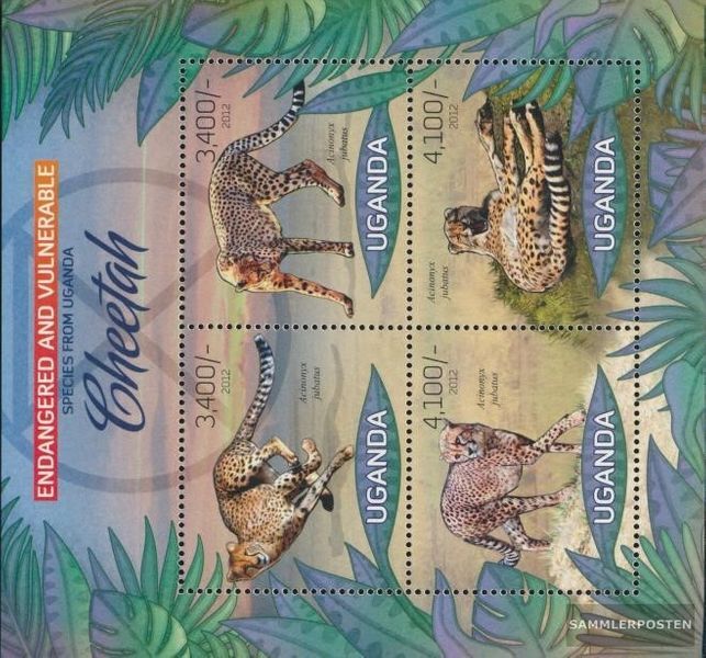 uganda 2985-2988 Sheetlet (complete issue) MNH 2012 Flora