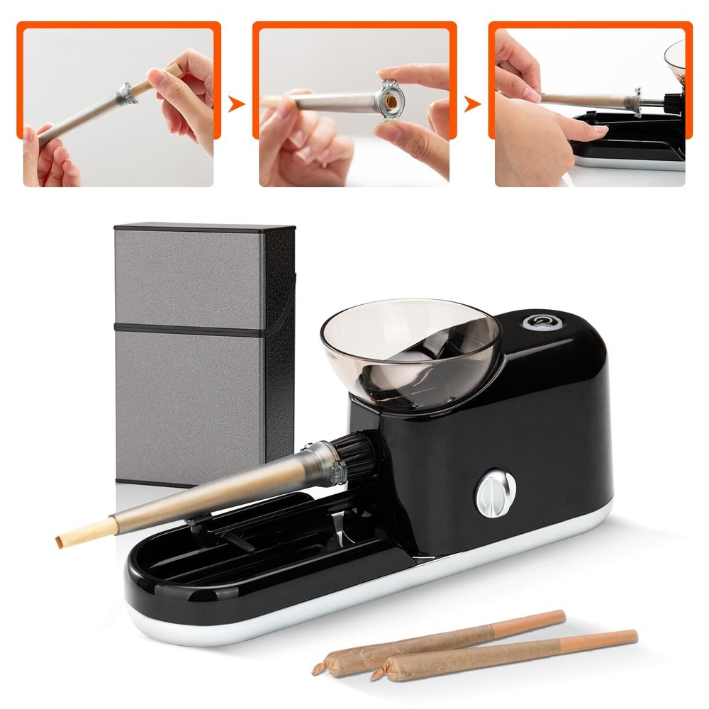 Electric Cone Roller, Pre Roll Cone Filling Machine+Pre Roll Cone Support Box