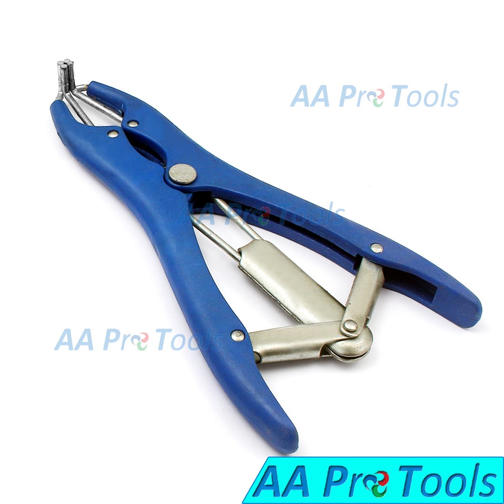 Elastrator Tool Castrator Plier Castrate Dock Tails Cattle Sheep Goats Blue