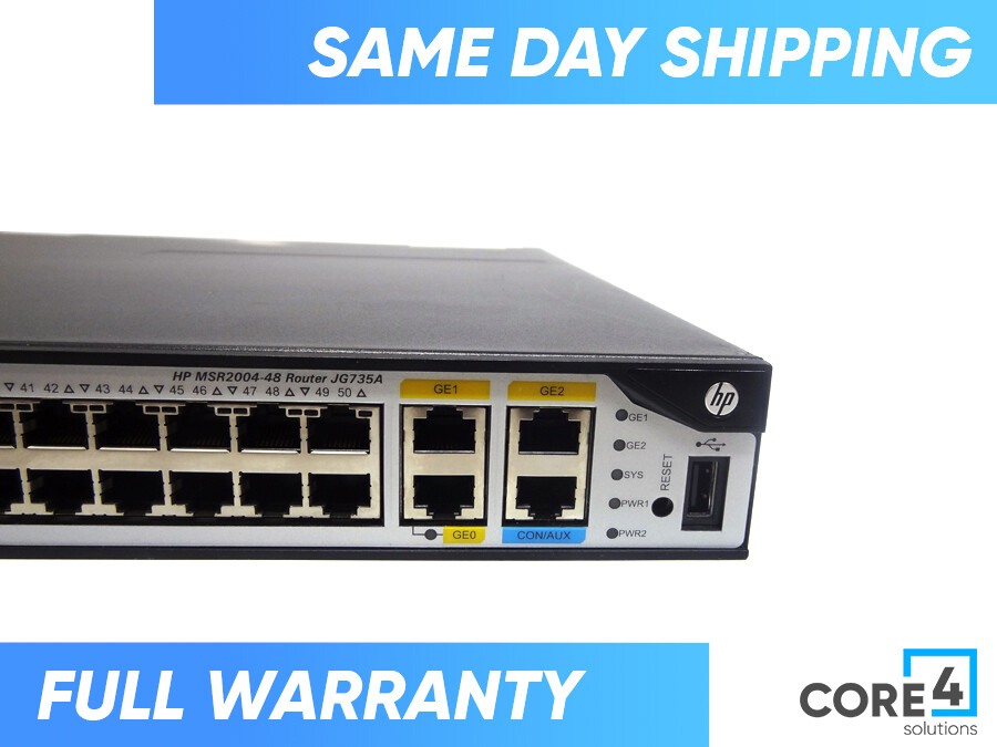 HP JG735A MSR2004-48 AC ROUTER